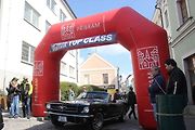 V Příbrami se sjela historická auta a motorky v rámci tradiční akce Česká Route 66.