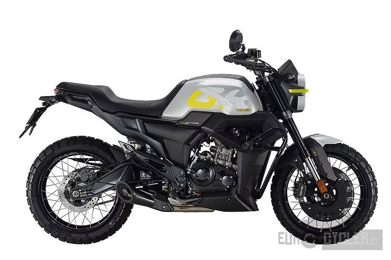 Zontes 125 GK (2026) SCRAMBLER - Drátěná kola - fotka 3 z 14