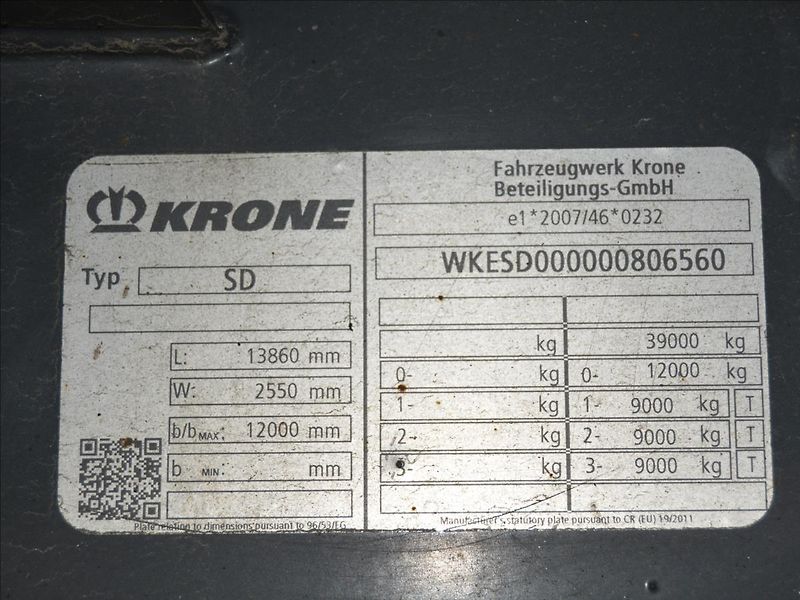 Krone SD 2018 mega/lowdeck - fotka 15 z 15