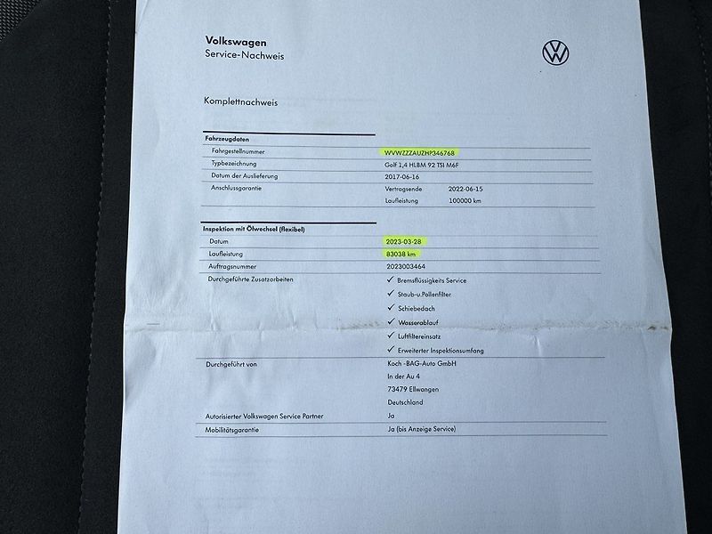 Volkswagen Golf (2017) 1.4TSi HighLine LED Navi Pano - fotka 31 z 50