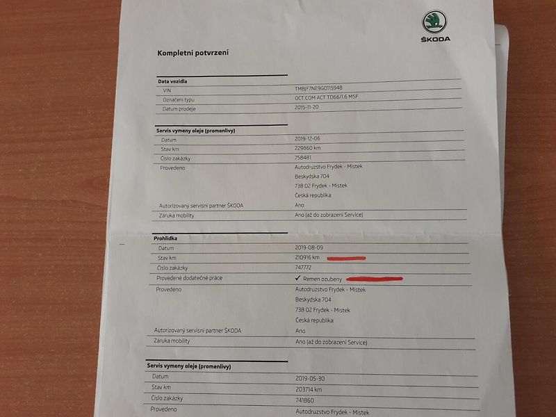 Škoda Octavia (2015) III Kombi 1.6 TDi - fotka 20 z 25