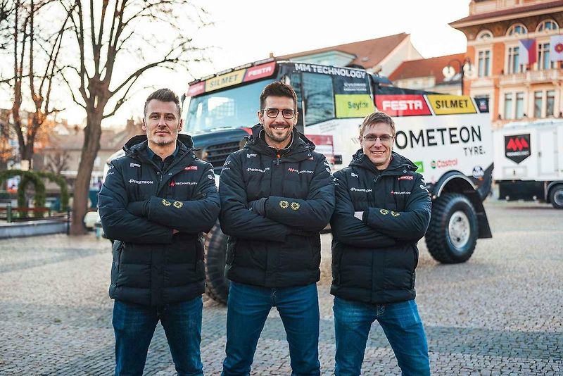 MM Technology uspořádal v Sedlčanech na náměstí tradiční akci Hurá na Dakar.