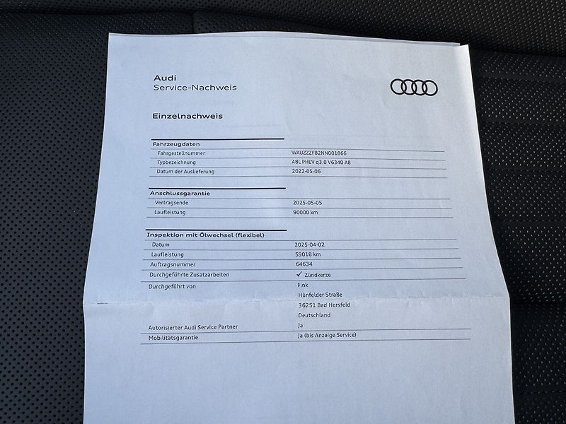 Audi A8 (2022) 55TSFi Martix Vzduch B&O - fotka 32 z 49