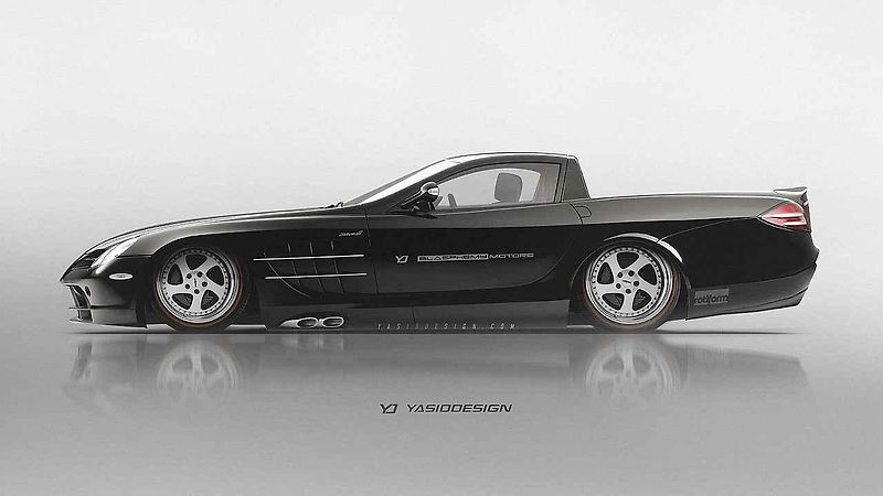 Ferrari F40 jako pick-up.