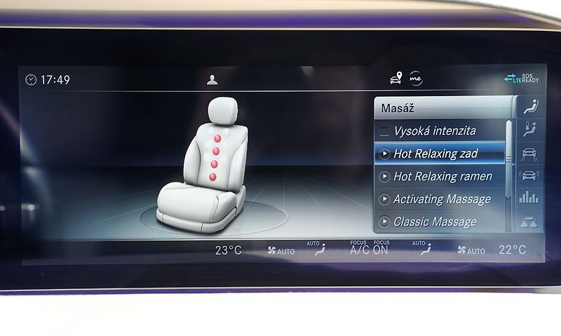 Mercedes-Benz Třídy S S 350d Long 4matic AMG TV - fotka 41 z 50