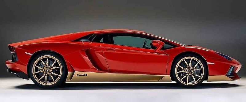 Lamborghini Aventador Miura Homage.