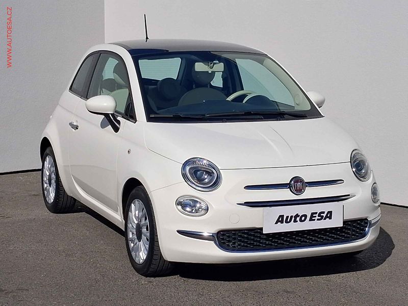Fiat 500 (2017) 1.2i, ČR, Klima, panorama - fotografie inzerátu