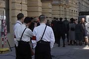 Na ulici třída Kapitána Jaroše v Brně se natáčel film Gerta Schnirch.