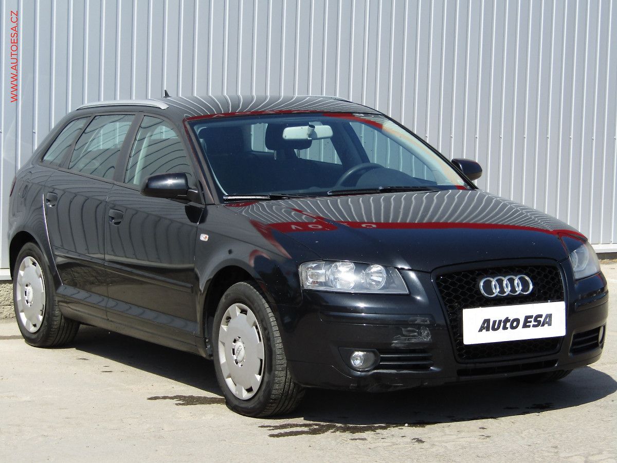 Audi A3 1.9 TDi, AC, výhřev sed