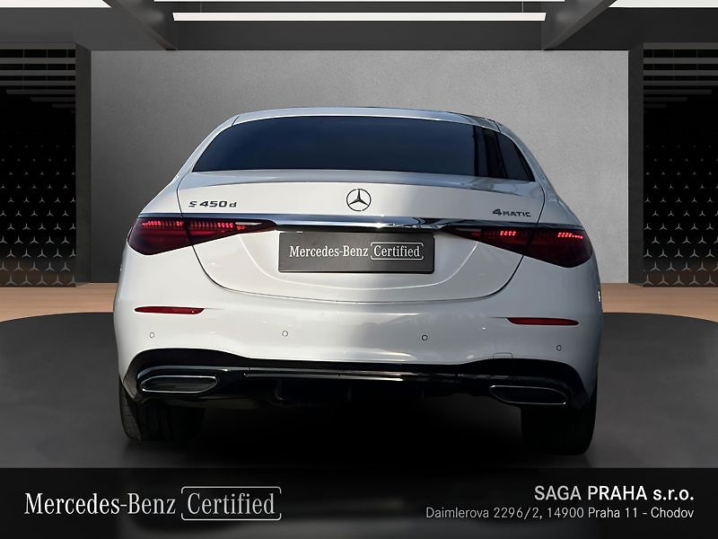 Mercedes-Benz Třídy S Třída S 450 d 4MATIC L AMG Sty - fotka 5 z 18