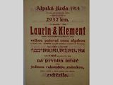 A další oslavující vítězství automobilu Laurin&Klement