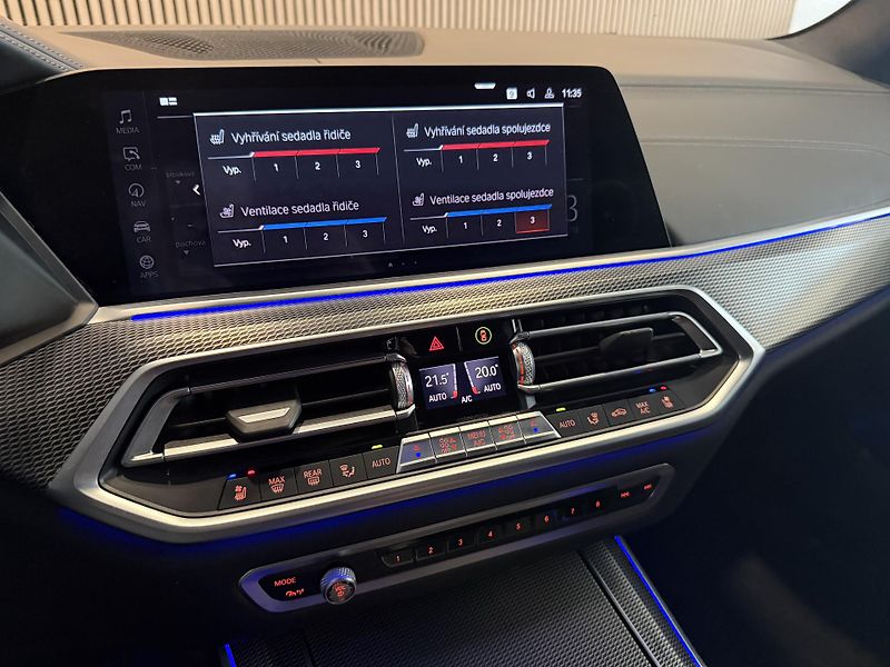 BMW X5 M50d HUD Vzduch H/K Tažné CZ - fotka 27 z 46