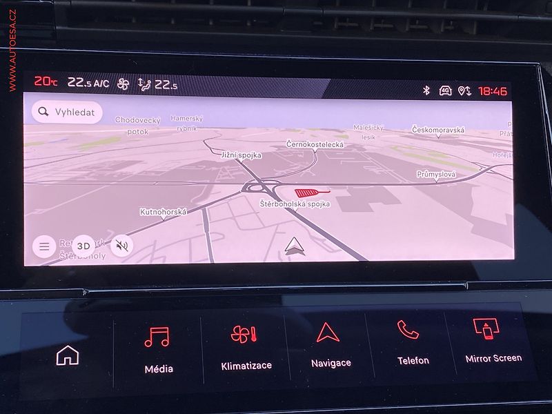 Peugeot 308 (2022) 1.5 HDi, Allure, LED, kamera - fotka 17 z 21