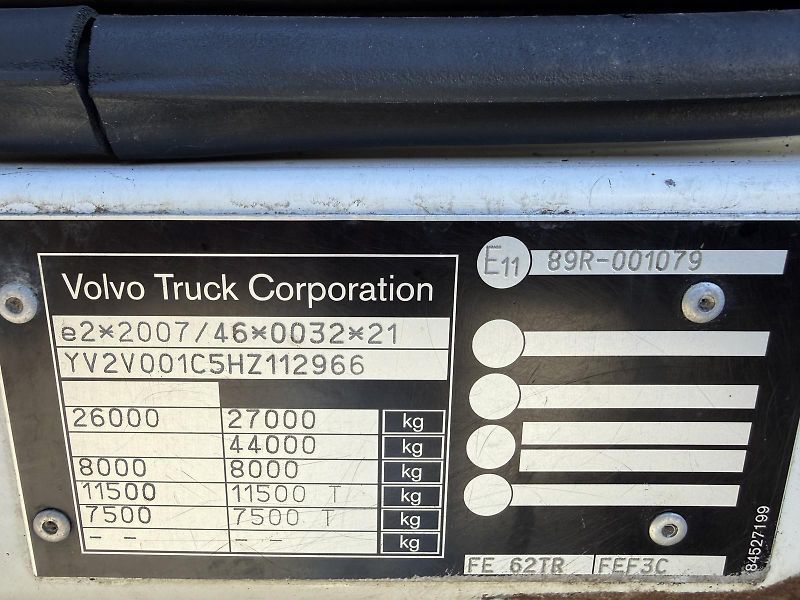 Volvo FE (2019) 320 6x2 valník + HR EURO 6 - fotka 16 z 17