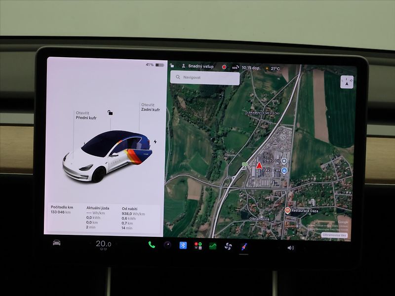 Tesla Model 3 239kW SR+ SOH 86,8% - fotka 22 z 31