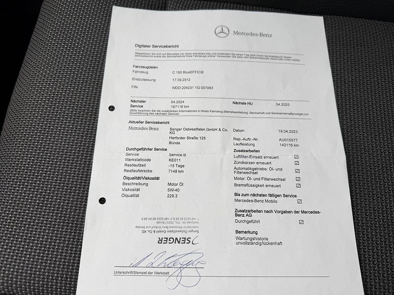 Mercedes-Benz Třídy C 180 CGI 7G AUTOMAT 2X KOLA - fotka 40 z 40