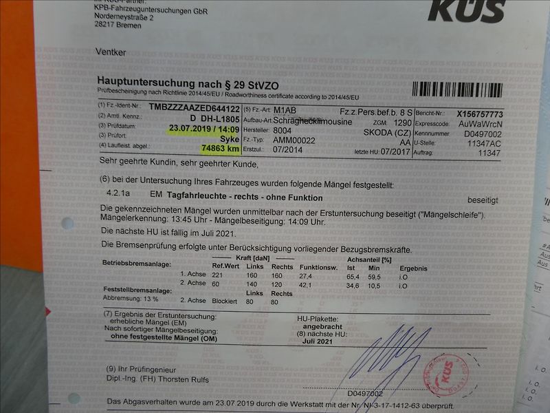 Škoda Citigo 1,0 MPi 44kW klima, serviska - fotka 35 z 36