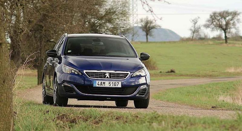 Peugeot 308 GT SW.