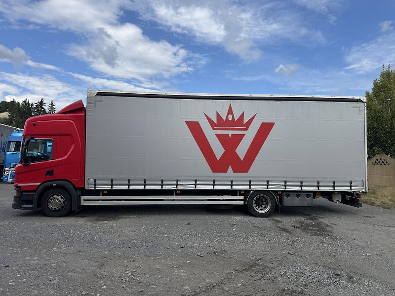 Scania (2021) P 280 valník s plachtou, 9,1m - fotka 7 z 25