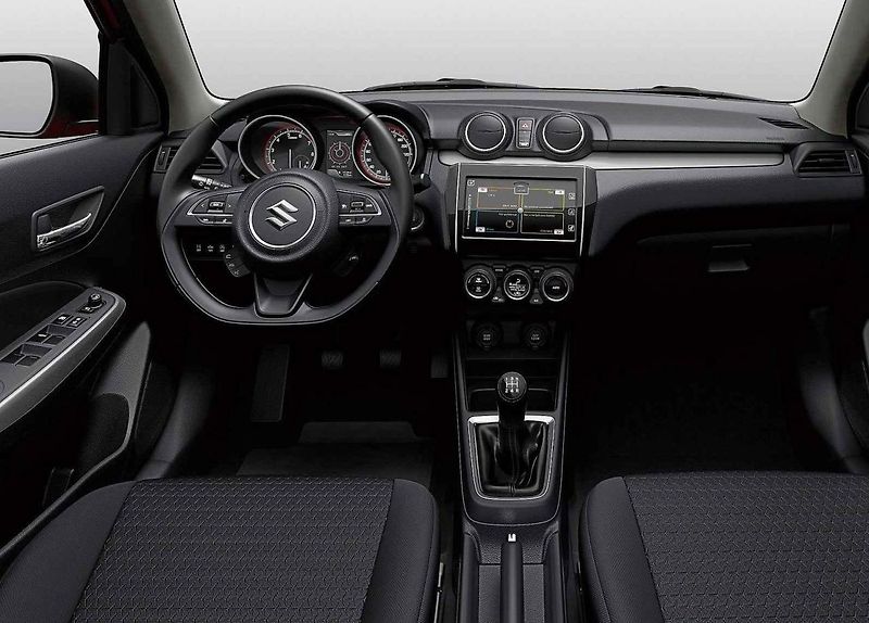 V zimě se tato verze Suzuki Swift cítí úplně skvěle