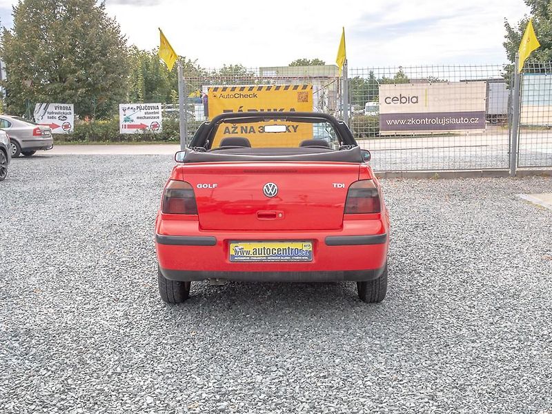 Volkswagen Golf (1999) 1.9TDI 66KW – KABRIO - fotka 6 z 36