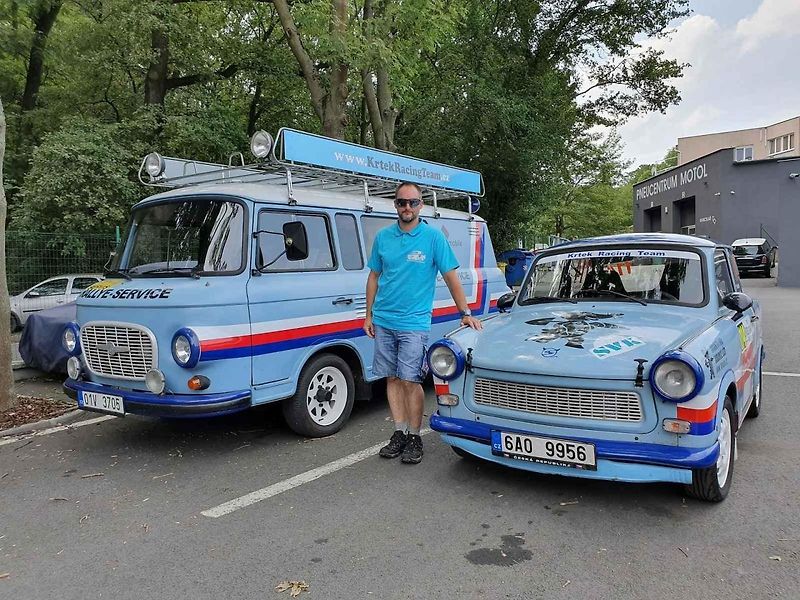 Tým Krtek Racing v akci
