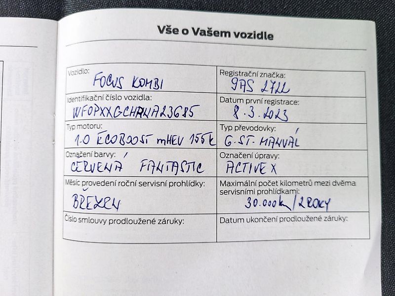 Ford Focus 1.0 EcoBoost mHEV Active X - fotka 43 z 46
