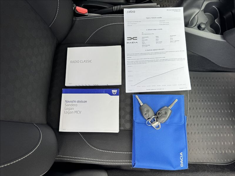 Dacia Logan 1,2 i 16V MCV KLIMA 1.maj ČR - fotka 45 z 50