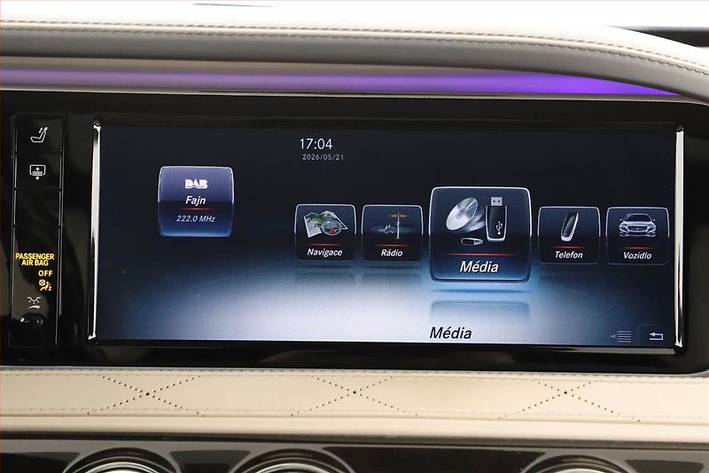 Mercedes-Benz Třídy S (2016) S 350 d 4MATIC - fotka 30 z 31