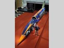 Thrust SSC připravený na startu.