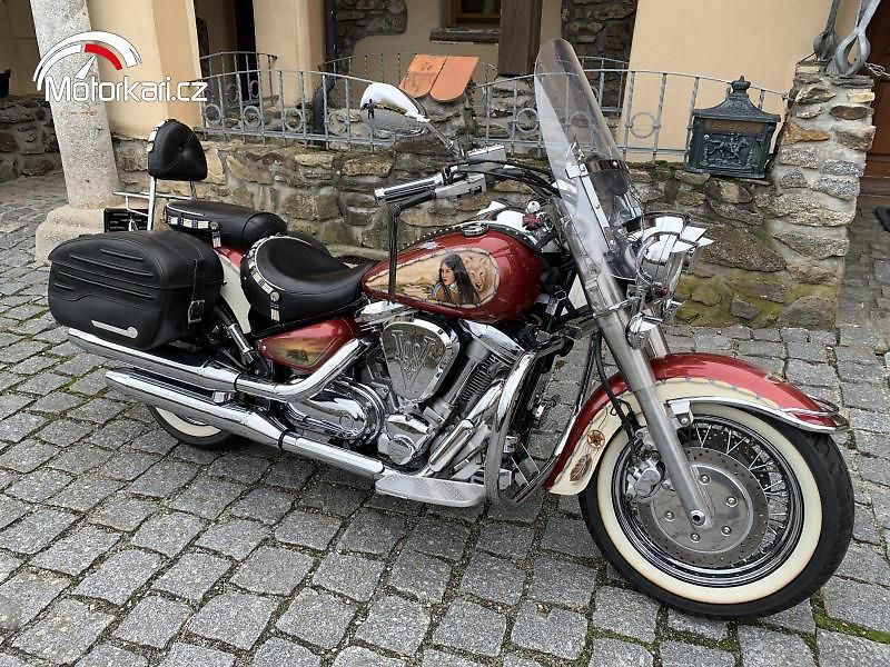 Yamaha XV 1600 Wild Star Airbrush TOP STAV - fotka 1 z 7