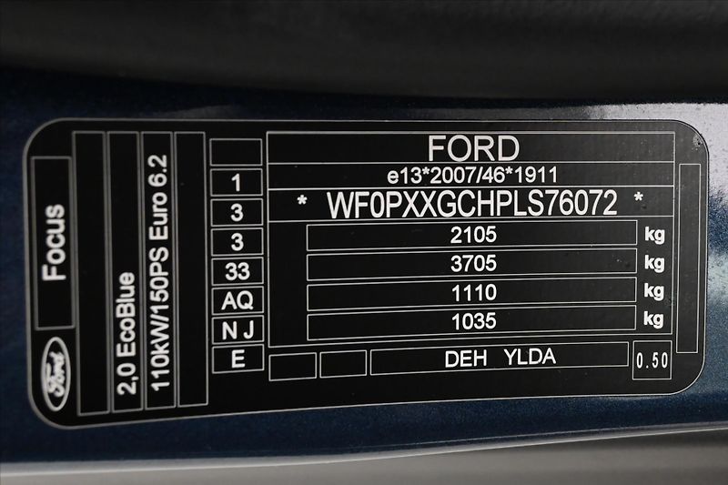 Ford Focus 2,0 Ecoblue 110 kW AT8 Záruka - fotka 12 z 31