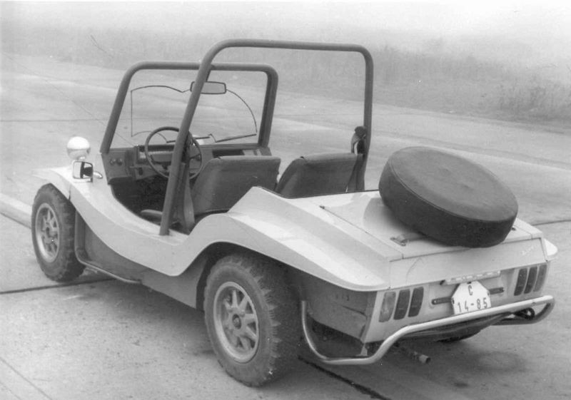 Václav Král udělil hezké tvary také vozu typu buggy