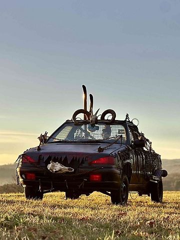 Pojízdná pekelná atrakce budí respekt, smích i nadšení zároveň., zdroj: se svolením Davida Chodory