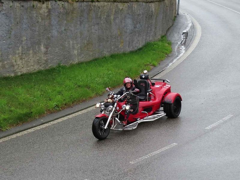 Motorkářské požehnání v Chýnově na Táborsku se konalo už posedmé v sobotu 18. května odpoledne.