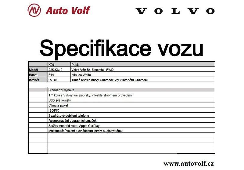 Volvo V60 ESSENTIAL B4 FWD 145kW - fotka 2 z 10