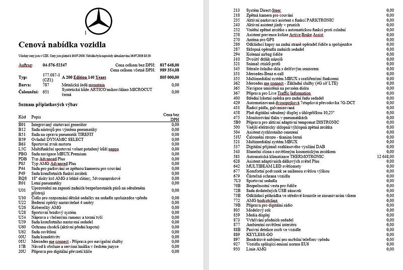 Mercedes-Benz Třídy A A 200 - fotka 15 z 16