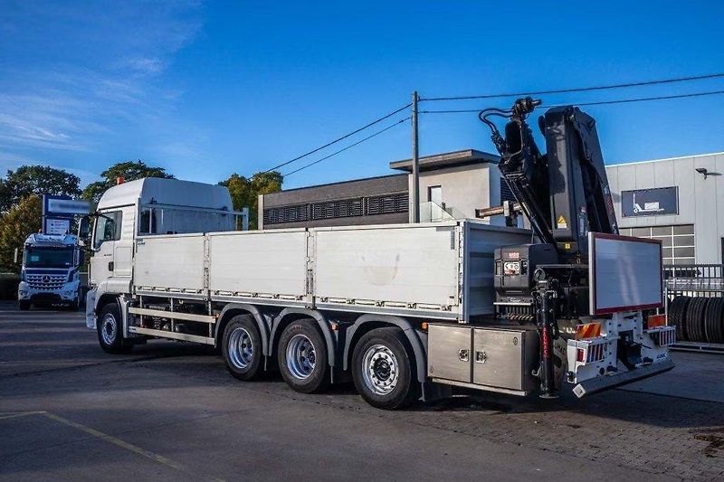 MAN TGS (2019) 35.420 8x4 valník + HR - fotka 4 z 11