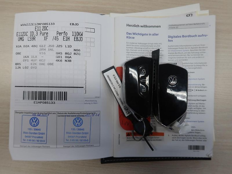 Volkswagen ID.3 110kw, PURE, SOH 91,4% - fotka 19 z 45