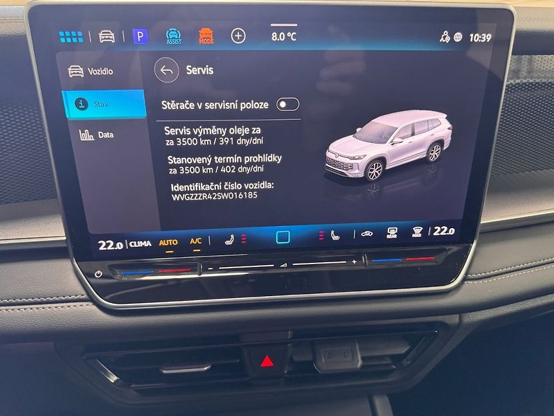 Volkswagen Tayron (2025) 2,0TDI 142kW 4Mot LIFE 7míst - fotka 20 z 27