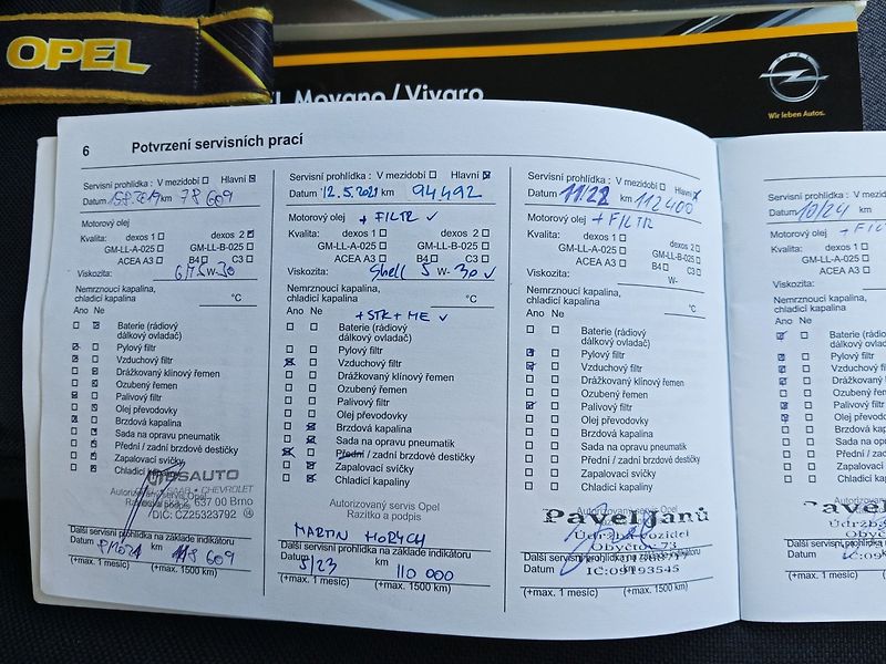 Opel Vivaro (2015) Tažné, 8-míst,  ČR, Long! - fotka 21 z 26