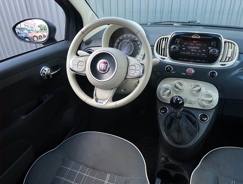 Fiat 500 (2016) 1.2, Pan. střecha - fotka 7 z 15