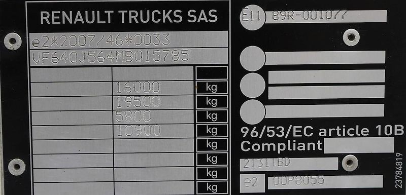 Renault Trucks D (2021) 16 / 240 / ACC / E 6 / PLATFOR - fotka 11 z 50
