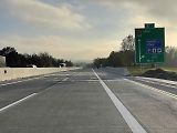 Takto vypadala dálnice D46 u Vyškova v uplynulých dnech.