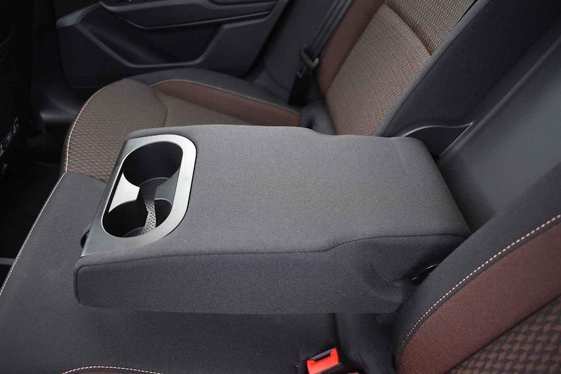 Nová Fabia v Jizerských horách s výhledem na Ještěd