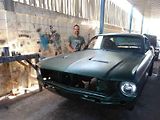 Ford Mustang z filmu Bullittův případ.