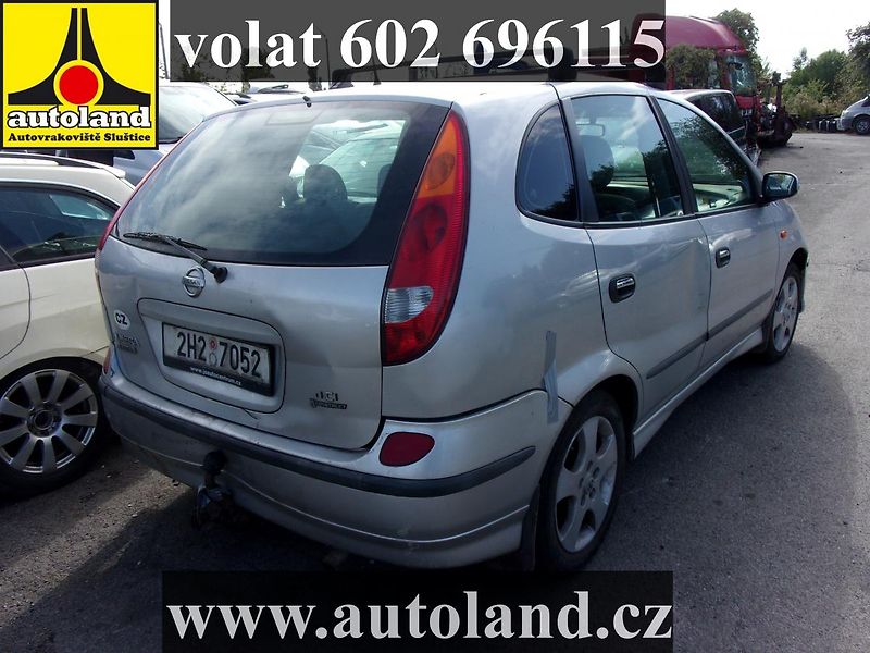 Nissan Almera Tino (2003) VOLAT 602 696115 - fotka 3 z 7