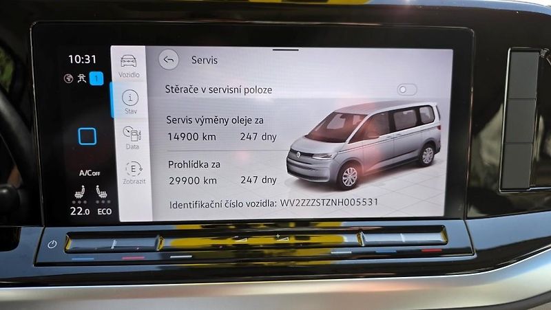 Volkswagen Multivan (2022) 1.4 TSi PHEV Long TZ SoH 97% - fotka 22 z 44