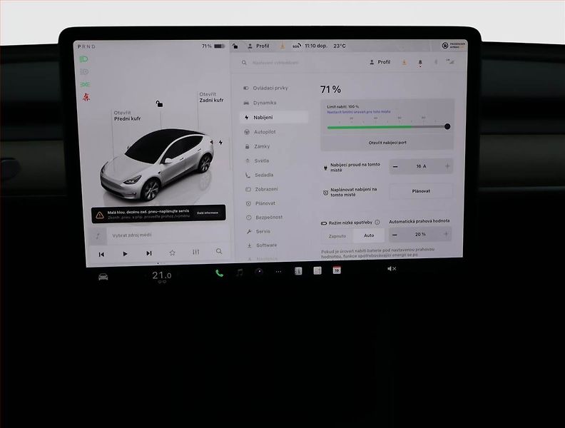 Tesla Model Y (2023) RWD LFP 60kWh, SoH 97% - fotka 18 z 22