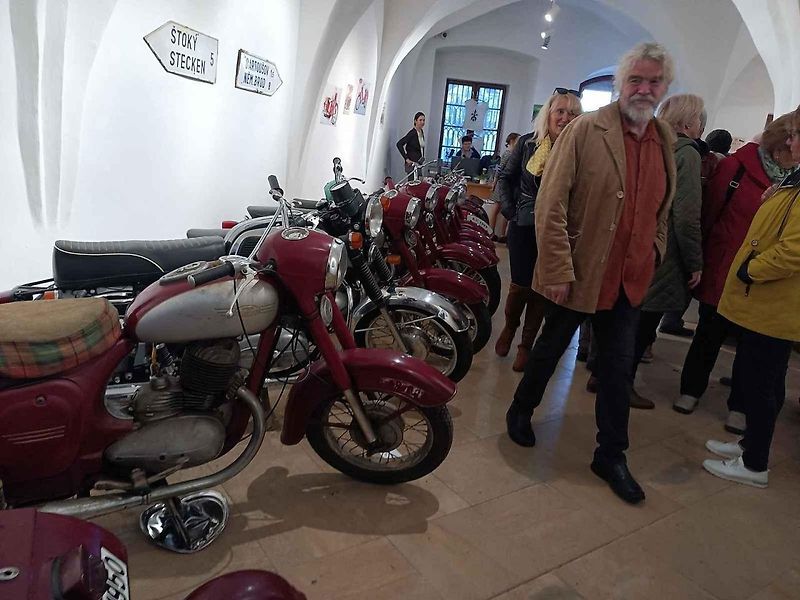Unikátní výstava motocyklů v Havlíčkově Brodě. Prohlédněte si ji